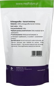 MedFuture Witania ospała korzeń mielony - 100 g || Oficjalny sklep MedFuture 2