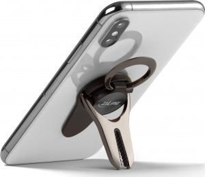 InLine InLine® smartphone 3in1 Smartclip car holder, stand, finger holder, self-adhesive mobile phone handle, smartphone holder, Selfie mobile phone holder, 3