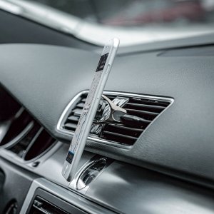 InLine InLine® smartphone 3in1 Smartclip car holder, stand, finger holder, self-adhesive mobile phone handle, smartphone holder, Selfie mobile phone holder, 5