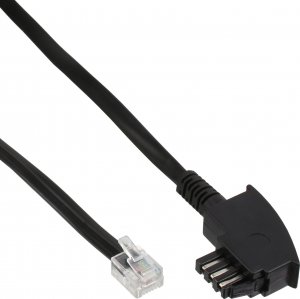 InLine InLine® TAE-N cable, TAE-N to RJ11 (6P4C), 1m 1