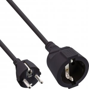 Kabel zasilający InLine InLine® Power Extension Cable Type F black 20m 1