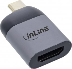 Adapter USB InLine InLine® USB Display Converter, USB Type-C male to HDMI female, 4K60Hz 1