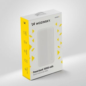 Powerbank Wozinsky WPBWE1 10000mAh Biały 5