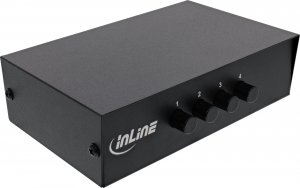 InLine InLine® AV Switch manual 4-port, 3x RCA IN/OUT 1