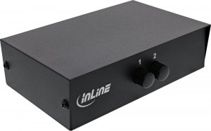 InLine InLine® AV Switch manual 2-port, 3x RCA IN/OUT 1