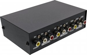 InLine InLine® AV Switch manual 2-port, 3x RCA IN/OUT 2