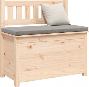 vidaXL vidaXL Ławka, 80x41x77 cm, lite drewno sosnowe 3