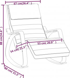 vidaXL vidaXL Fotel bujany, ciemnoszary, tapicerowany tkaniną 4