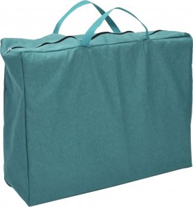 vidaXL vidaXL Kojec dla dziecka z materacem, zielony, lniana tkanina 6