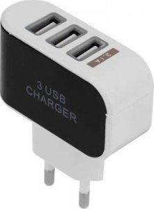 Ładowarka GGV ŁADOWARKA 3 wejścia USB QUICK CHARGE 4