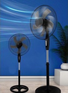 Wentylator MOCNY I CICHY WENTYLATOR STOJĄCY O MOCY 40 W NA SOLIDNEJ PODSTAWIE 400 mm 2