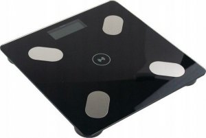 Waga łazienkowa INTELIGENTNA WAGA ŁAZIENKOWA Z FUNKCJĄ BLUETOOTH ANALITYCZNA SZKLANA 5