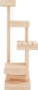vidaXL vidaXL Drzewko dla kota, 45,5x49x103 cm, lite drewno sosnowe 3