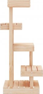 vidaXL vidaXL Drzewko dla kota, 45,5x49x103 cm, lite drewno sosnowe 4
