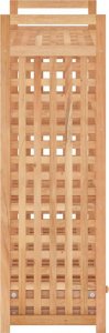 vidaXL vidaXL Stojak na buty z szufladą, 70x27x81 cm, lity orzech włoski 6