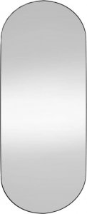 vidaXL vidaXL Lustro ścienne, 35x80 cm, szklane, owalne 3