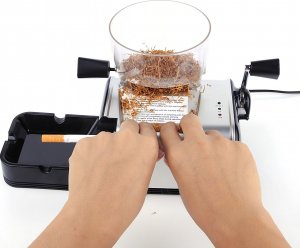 Retoo Tłokowa elektryczna nabijarka do papierosów / tytoniu 14