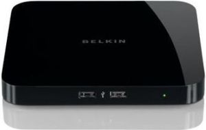 HUB USB Belkin Network USB Hub 5xUSB 2.0 1x10/100BaseTX RJ45 1
