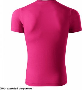 PICCOLIO Paint P73 - ADLER - Koszulka unisex, 150 g/m2, - czerwień purpurowa - rozmiary S 3