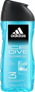 Adidas Adidas Ice Dive Żel do mycia 3w1 250 ml 1