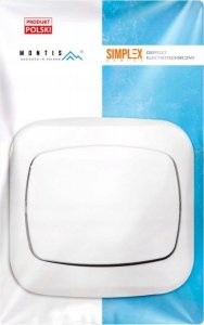 Montis Łącznik instalacyjny krzyżowy WP-8A MONTIS SIMPLEX MT052K 5