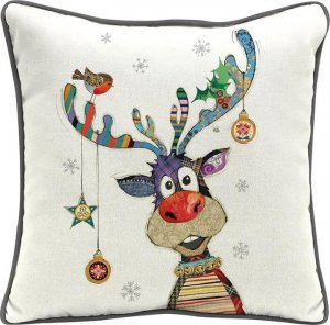 Eastwest LTD Poduszka - Bug Art Rudolph 35x35cm 1