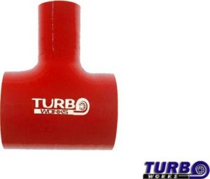 TurboWorks Łącznik T-Piece TurboWorks Red 70-25mm 1