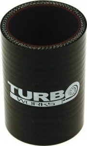 TurboWorks Łącznik TurboWorks Black 25mm 1