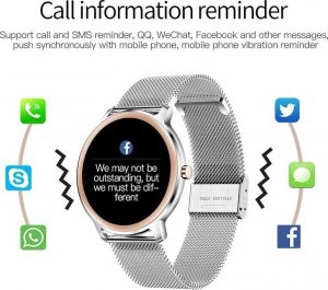 Smartwatch Rubicon RNBE66 Czarny  (sr014e) 4