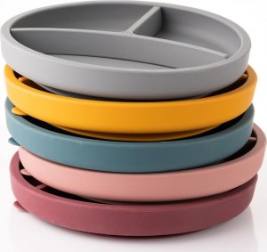 ECO RASCALS ECORASCALS Miseczka trójdzielna silikonowa one size 6