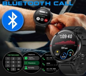 Smartwatch Rubicon SMARTWATCH MĘSKI Rubicon RNCE96 - WYKONYWANIE POŁĄCZEŃ - BT CALL (sr041b) 9
