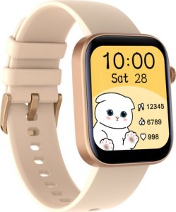 Smartwatch Rubicon RNCE97 Beżowy  (sr042a) 3