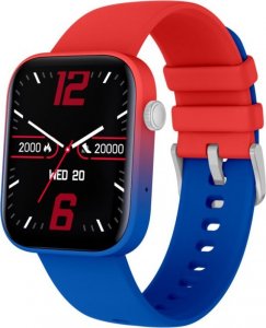 Smartwatch Rubicon RNCE97 Czerwono-niebieski  (sr042c) 2