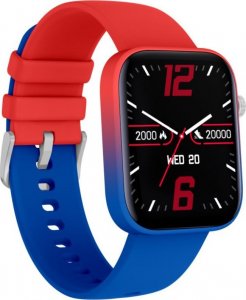 Smartwatch Rubicon RNCE97 Czerwono-niebieski  (sr042c) 3