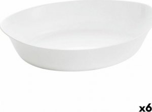 Luminarc Półmisek Kuchenny Luminarc Smart Cuisine Owalne 32 x 20 cm Biały Szkło (6 Sztuk) 1