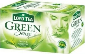 LOYD LOYD TEA Green Sense Herbata zielona z aloesem 20 torebek 1