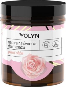 Yolyn YOLYN Naturalna Świeca do masażu - Pani Róża 120ml 1