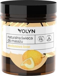 Yolyn YOLYN Naturalna Świeca do masażu - Melonowe Love 120ml 1