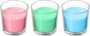 Articasa Arti Casa - Zestaw świec zapachowych w szkle (Zestaw 1) 1