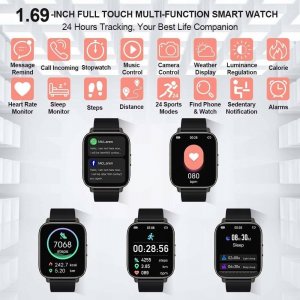 Smartwatch Zegarek SMARTWATCH IPS WODOODPORNY MENU ANG 2
