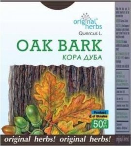 Golden-Pharm Original Herbs Herbatka ziołowa KORA DĘBU, 50 g 1