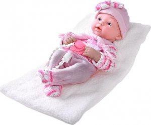 Jokomisiada Lalka bobas Dziewczynka smoczek w zestawie ZA4353 3