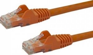 StarTech Kabel Sieciowy Sztywny UTP Kategoria 6 Startech N6PATC10MOR 10 m Pomarańczowy 1