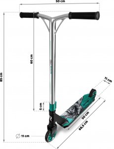 Hulajnoga Soke PRO Srebrny (1524-801208) 13