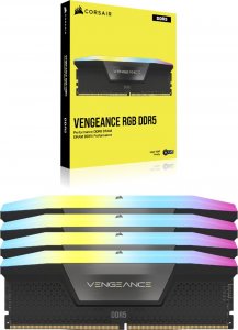 Pamięć Corsair Vengeance RGB, DDR5, 64 GB, 5600MHz, CL36 (CMH64GX5M4B5600C36) 6