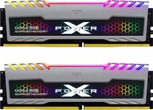 Pamięć Silicon Power XPOWER Turbine RGB, DDR4, 16 GB, 3200MHz, CL16 (SP016GXLZU320BDB) 1