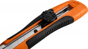 Neo Nóż z ostrzem łamanym (Snap-off blade knife 18mm, metal slideway) 12