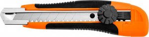 Neo Nóż z ostrzem łamanym (Snap-off blade knife 18mm, metal slideway) 10
