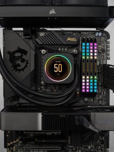 Pamięć Corsair Dominator Platinum RGB, DDR5, 64 GB, 6200MHz, CL32 (CMT64GX5M4B6200C32) 5