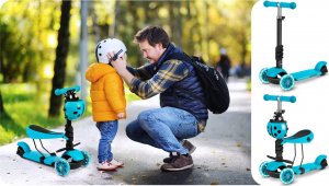 Hulajnoga Ricokids Buggy Turkusowy (765302) 12